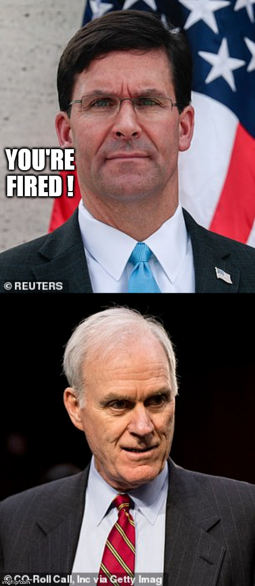 YOU'RE FIRED ! | image tagged in god mode | made w/ Imgflip meme maker