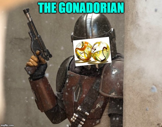 Mandy | THE GONADORIAN | image tagged in mandy | made w/ Imgflip meme maker