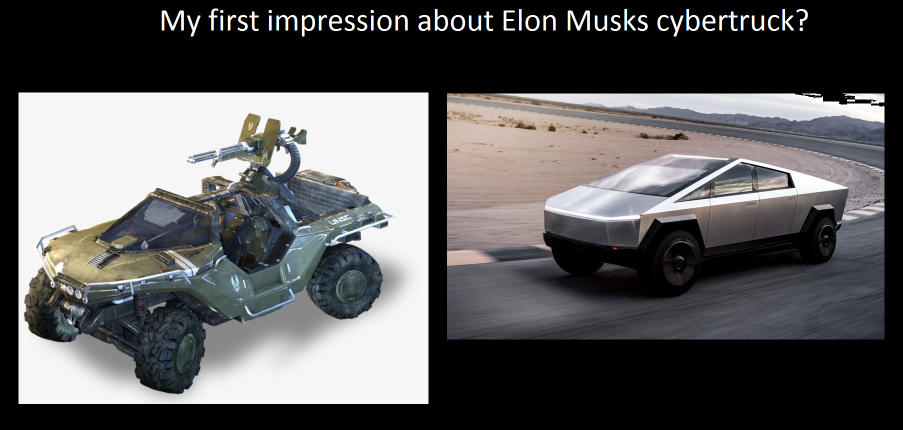 Warthog vs Elon Musks Cybertruck Blank Meme Template