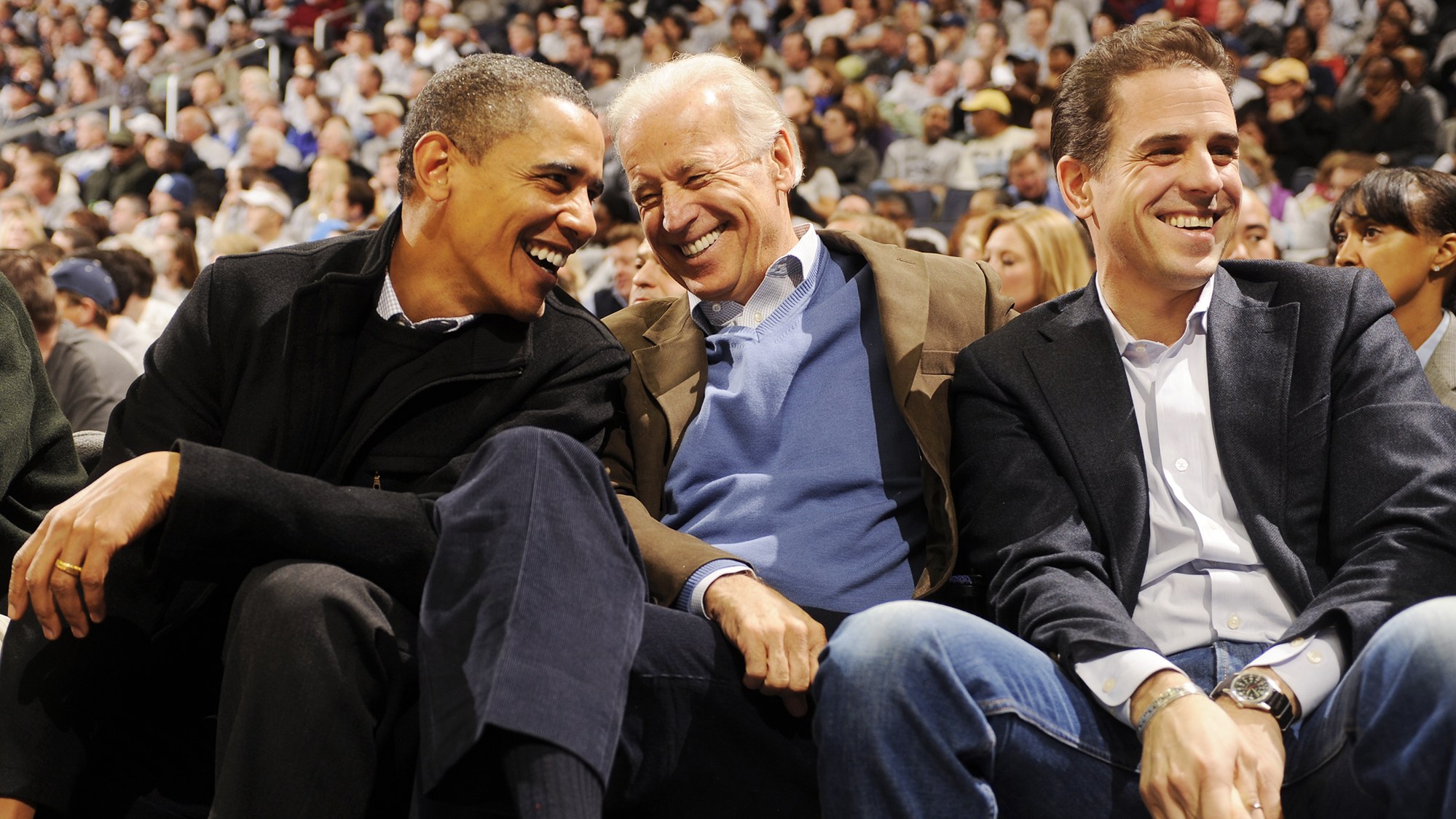 Obama, Joe and Hunter Biden Blank Meme Template