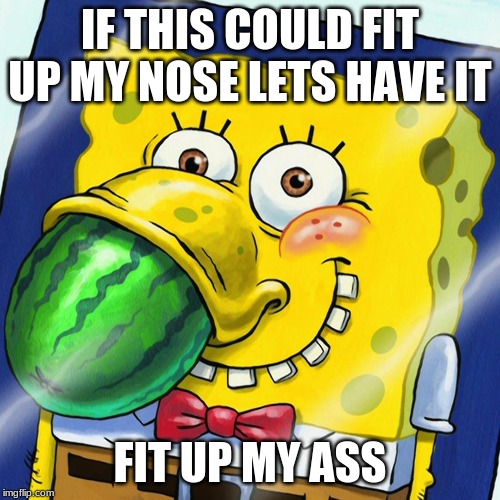Allergies | IF THIS COULD FIT UP MY NOSE LETS HAVE IT; FIT UP MY ASS | image tagged in allergies | made w/ Imgflip meme maker