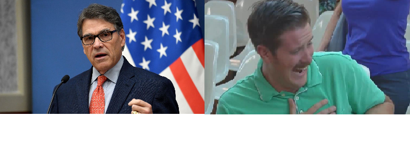 High Quality Rick Perry vs Green Shirt Guy Blank Meme Template