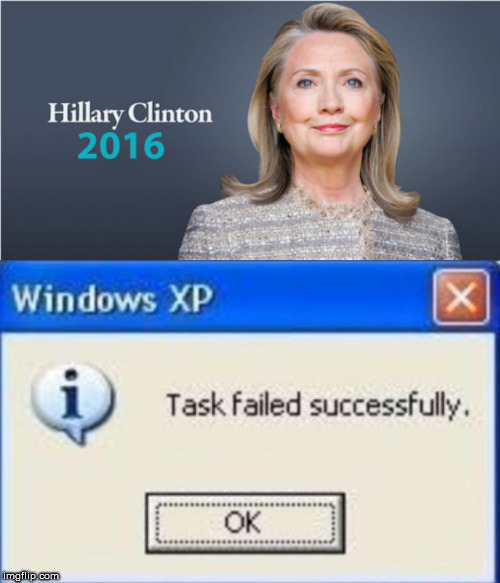 I think these still have a lot of energy left. Is that fair to say? | image tagged in task failed successfully,hillary clinton,president trump,crying liberals | made w/ Imgflip meme maker