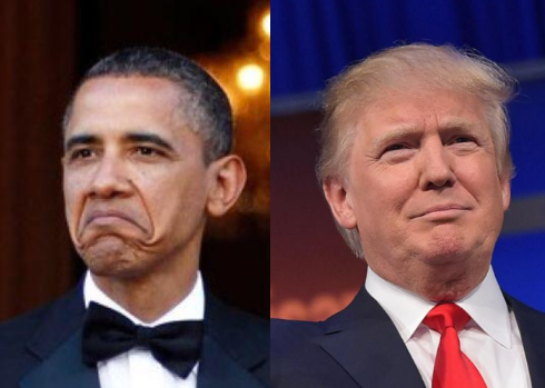 High Quality BHO-DJT Side-by-Side Blank Meme Template
