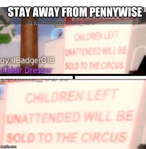 pennywise roblox