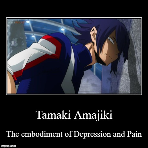 Poor Kid | image tagged in funny,demotivationals,my hero academia,anime | made w/ Imgflip demotivational maker