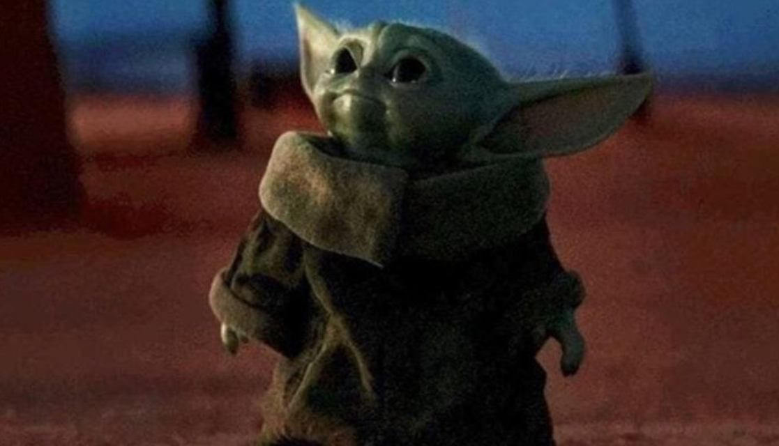 High Quality Baby Yoda Blank Meme Template