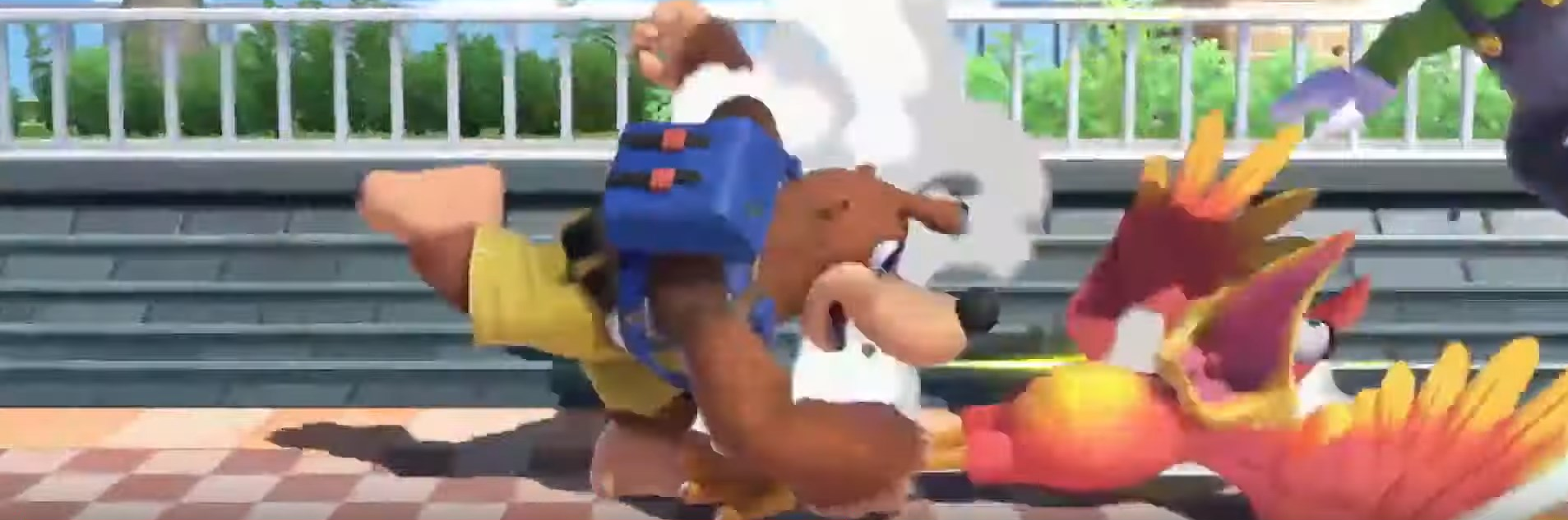 High Quality Banjo abuses Kazooie Blank Meme Template