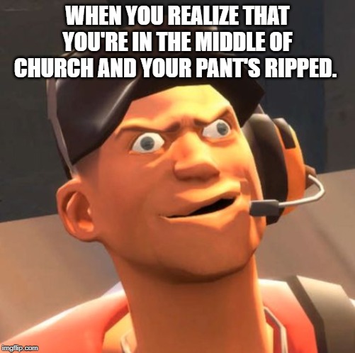 pants ripped