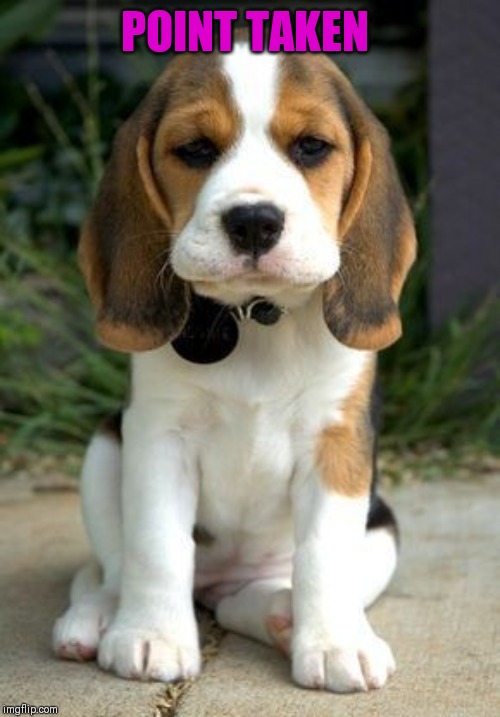 POINT TAKEN | made w/ Imgflip meme maker