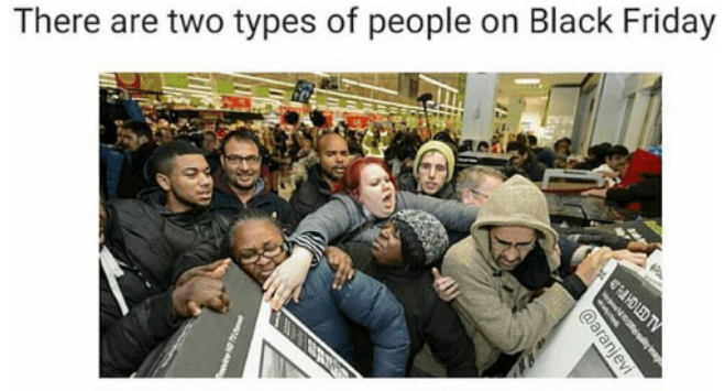 Black Friday shit Blank Meme Template