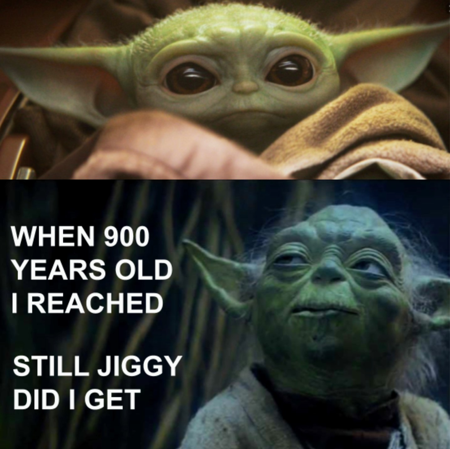 High Quality Baby Daddy Yoda Blank Meme Template