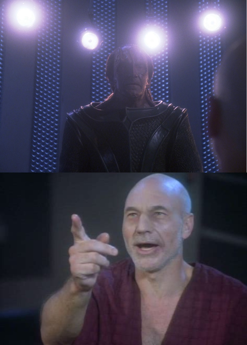 High Quality Madred Picard Four Lights Blank Meme Template