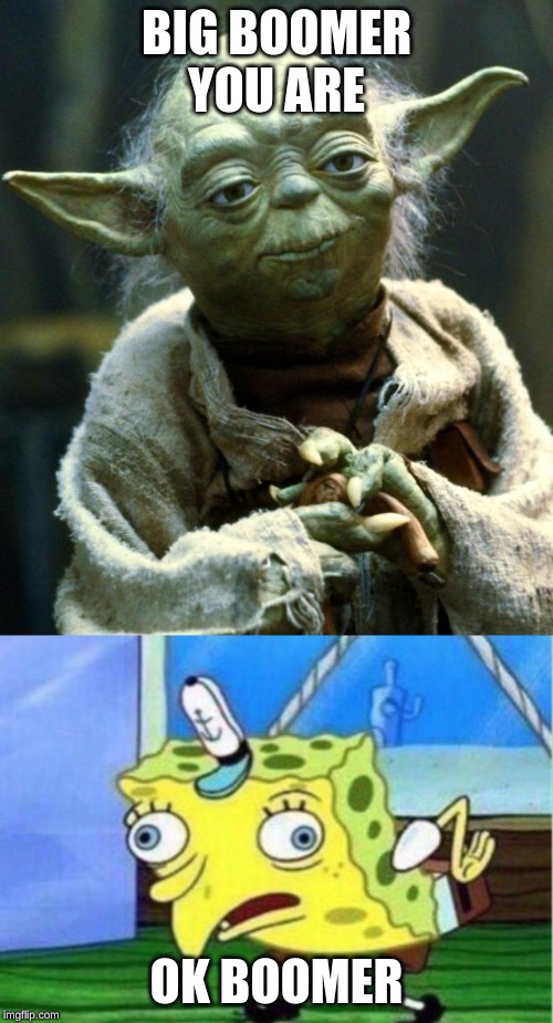 Image Tagged In Memes Star Wars Yoda Mocking Spongebob Imgflip