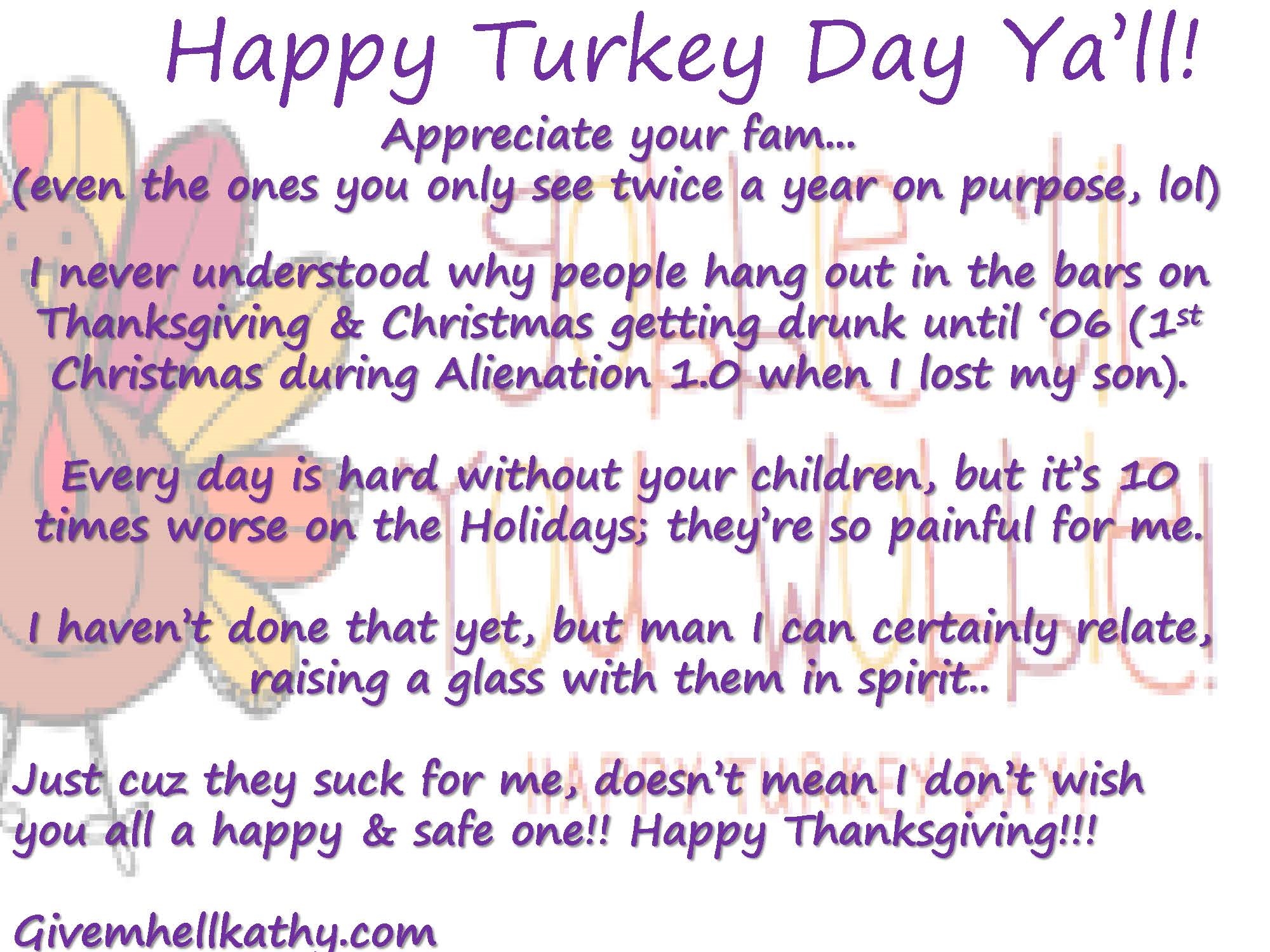 High Quality Happy Turkey Day! Blank Meme Template