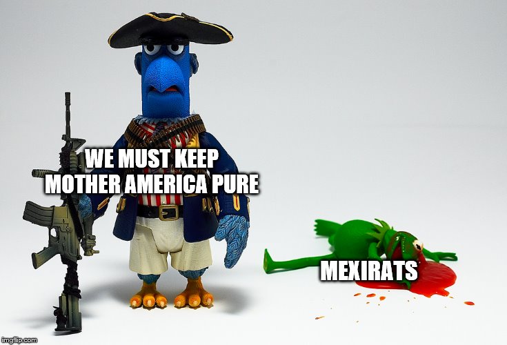 WE MUST KEEP MOTHER AMERICA PURE MEXIRATS | made w/ Imgflip meme maker