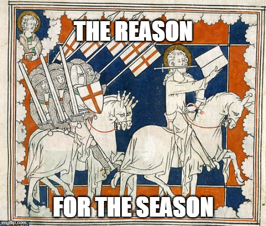 Advent | THE REASON; FOR THE SEASON | image tagged in advent | made w/ Imgflip meme maker