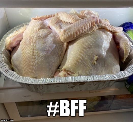 BFF turkey | #BFF | image tagged in bff turkey | made w/ Imgflip meme maker