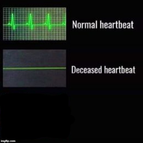 heartbeat rate | image tagged in heartbeat rate | made w/ Imgflip meme maker