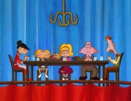 High Quality Hey arnold thanksgiving. Blank Meme Template