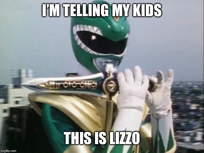 I’M TELLING MY KIDS; THIS IS LIZZO | image tagged in lizzo,my kids,telling,power ranger,tesla,cybertruck | made w/ Imgflip meme maker