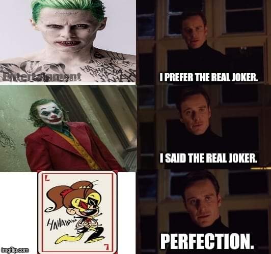 The Real Joker | image tagged in the loud house | made w/ Imgflip meme maker