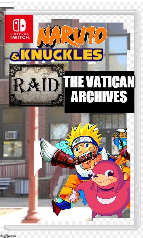 THE VATICAN ARCHIVES | made w/ Imgflip meme maker