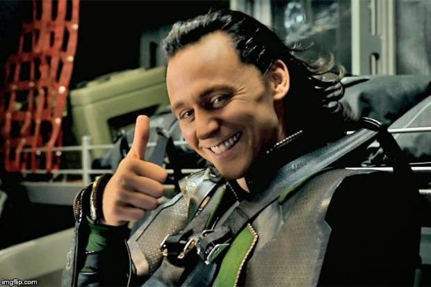 Thumbs Up Loki | image tagged in thumbs up loki | made w/ Imgflip meme maker