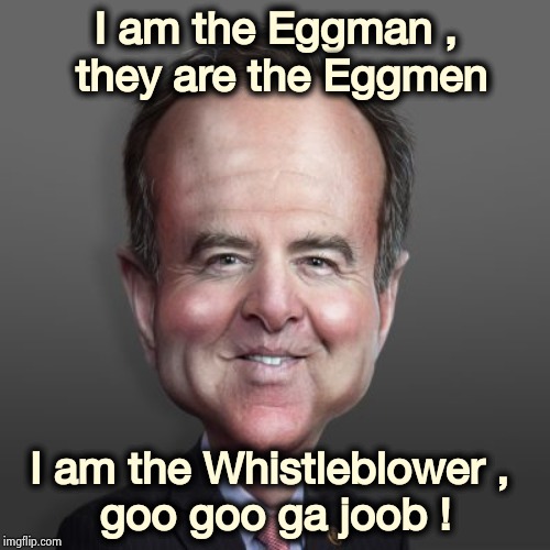 I am the Eggman ,
 they are the Eggmen I am the Whistleblower , 
goo goo ga joob ! | made w/ Imgflip meme maker