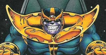 Thanos grinning Blank Meme Template