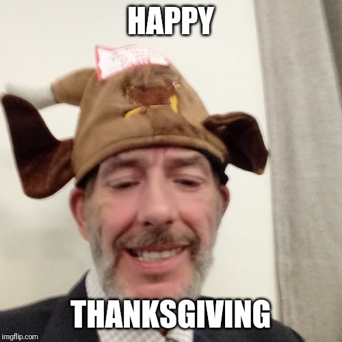Turkey hat bert | HAPPY; THANKSGIVING | image tagged in turkey hat bert | made w/ Imgflip meme maker