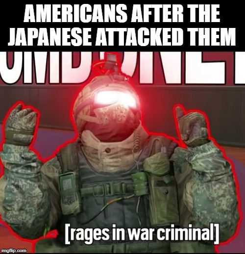 AMERICANS AFTER THE JAPANESE ATTACKED THEM | image tagged in ww2 memes | made w/ Imgflip meme maker
