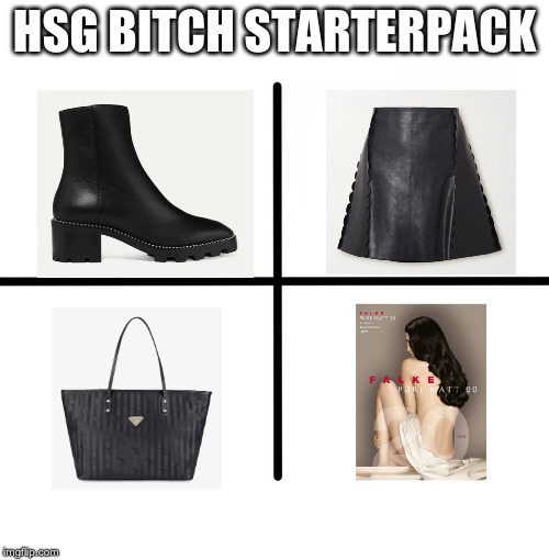 Blank Starter Pack Meme | HSG BITCH STARTERPACK | image tagged in memes,blank starter pack | made w/ Imgflip meme maker