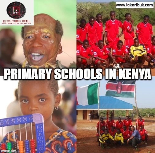 Primary schools in Kenya | PRIMARY SCHOOLS IN KENYA | image tagged in primary schools in kenya,education and schools in kenya | made w/ Imgflip meme maker
