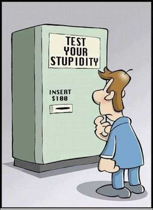 Test Your Stupidity Blank Meme Template