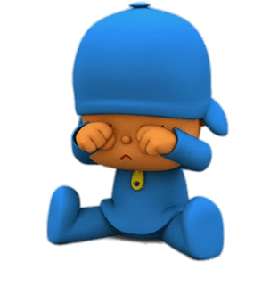 Pocoyo cry Blank Meme Template