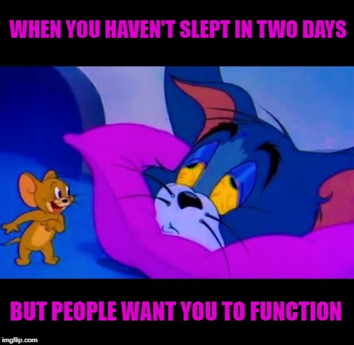 Must. Keep. Going. | WHEN YOU HAVEN'T SLEPT IN TWO DAYS; BUT PEOPLE WANT YOU TO FUNCTION | image tagged in nixieknox,memes,sleepy,look a deer | made w/ Imgflip meme maker