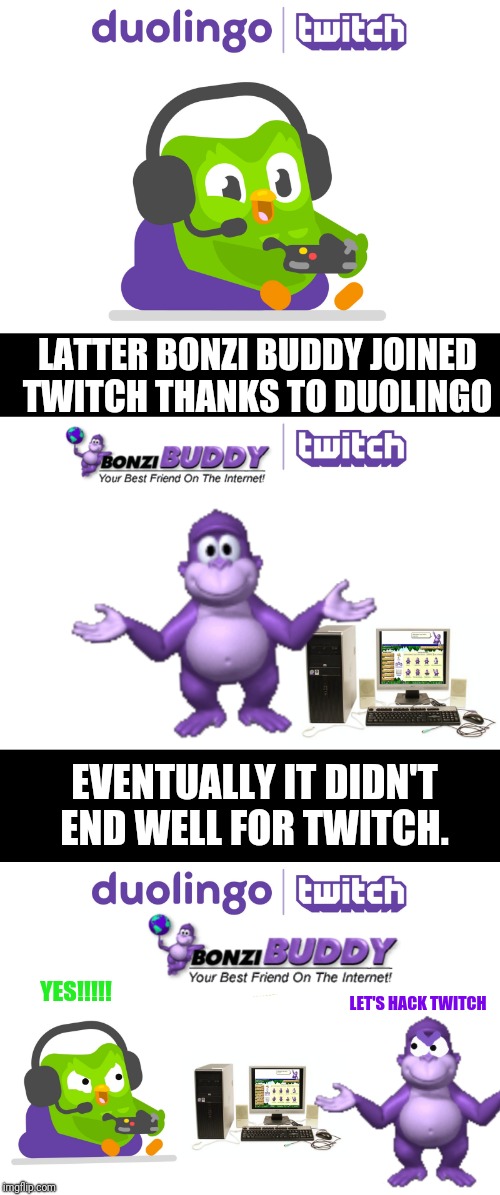 Bonzi Buddy Meme Generator - Imgflip