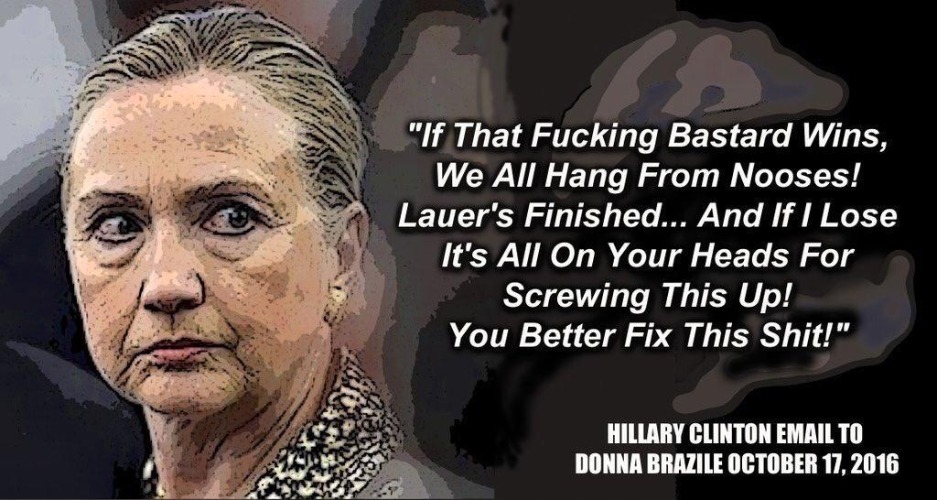 Hillary: "You better fix this shit! | image tagged in crooked hillary,clinton corruption,government corruption,donna brazile,vince vance | made w/ Imgflip meme maker