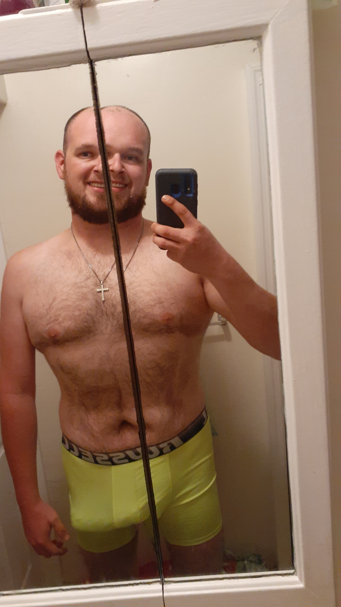 She won't know I stuffed my briefs Blank Meme Template