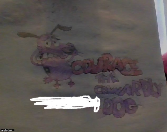 Courage the Cowardly Dog
1999-2002 | made w/ Imgflip meme maker