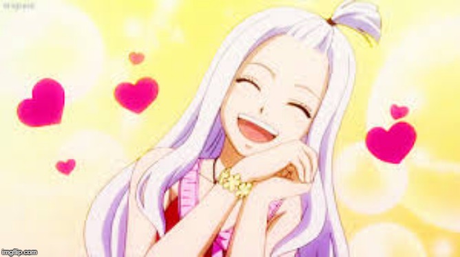 mirajane hearts | image tagged in mirajane hearts | made w/ Imgflip meme maker