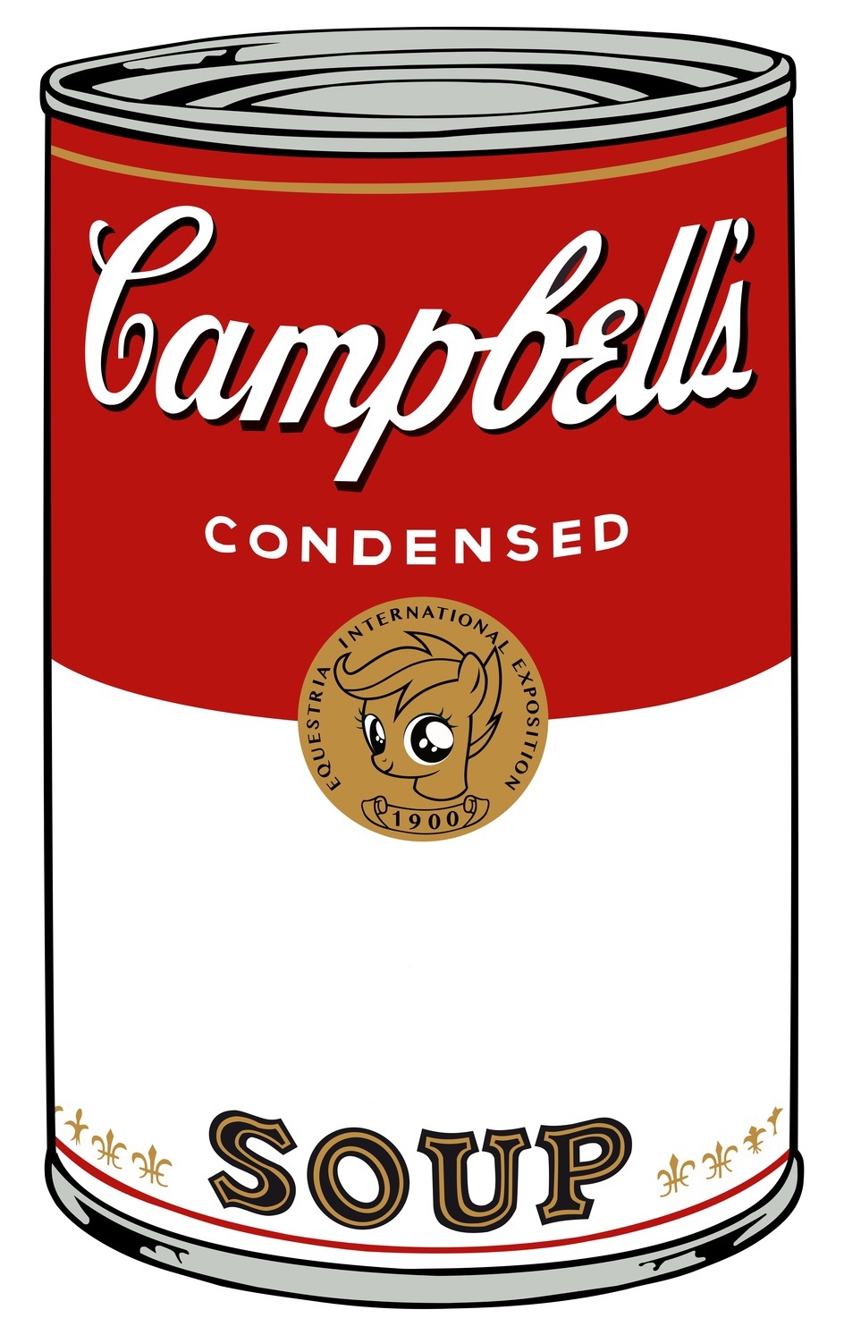 blank Campbell's soup can Blank Meme Template