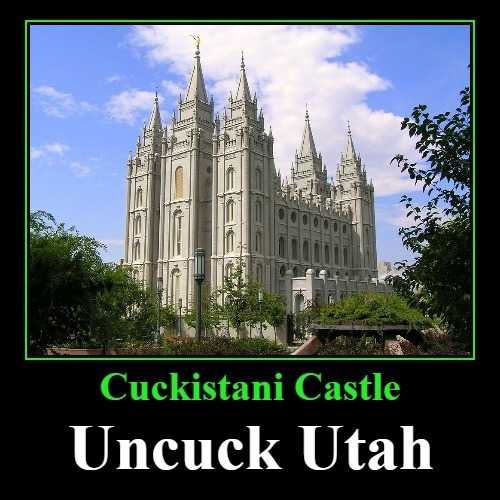Uncuck Utah | image tagged in cuckistan,uncuck utah,uncuck mitt romney,mitt romney,cucks,transrepublicans | made w/ Imgflip meme maker