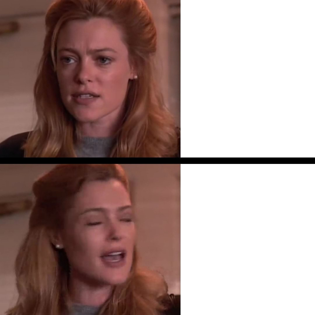High Quality Concerned Connie Blank Meme Template