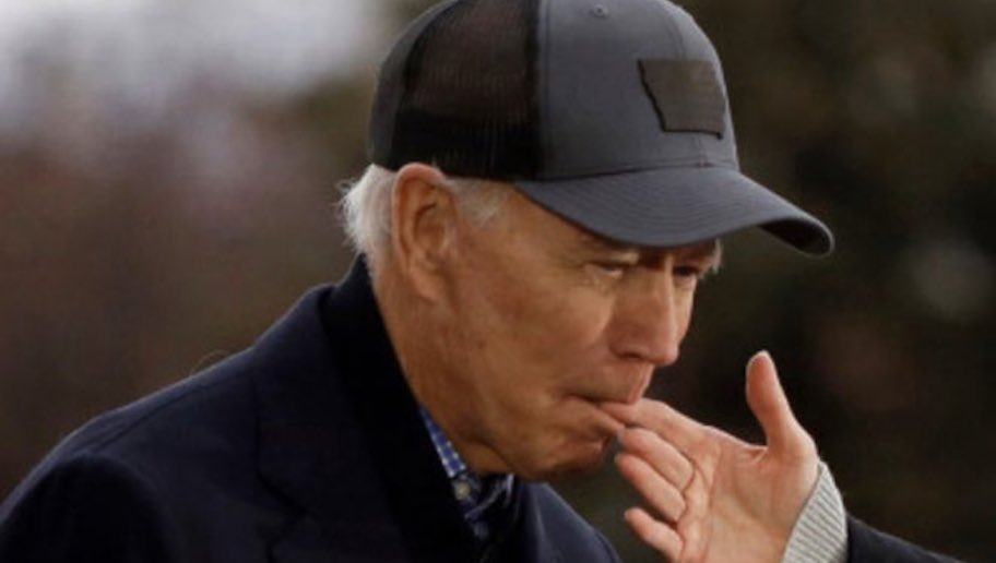 High Quality Joe Biden Finger Nibble Blank Meme Template