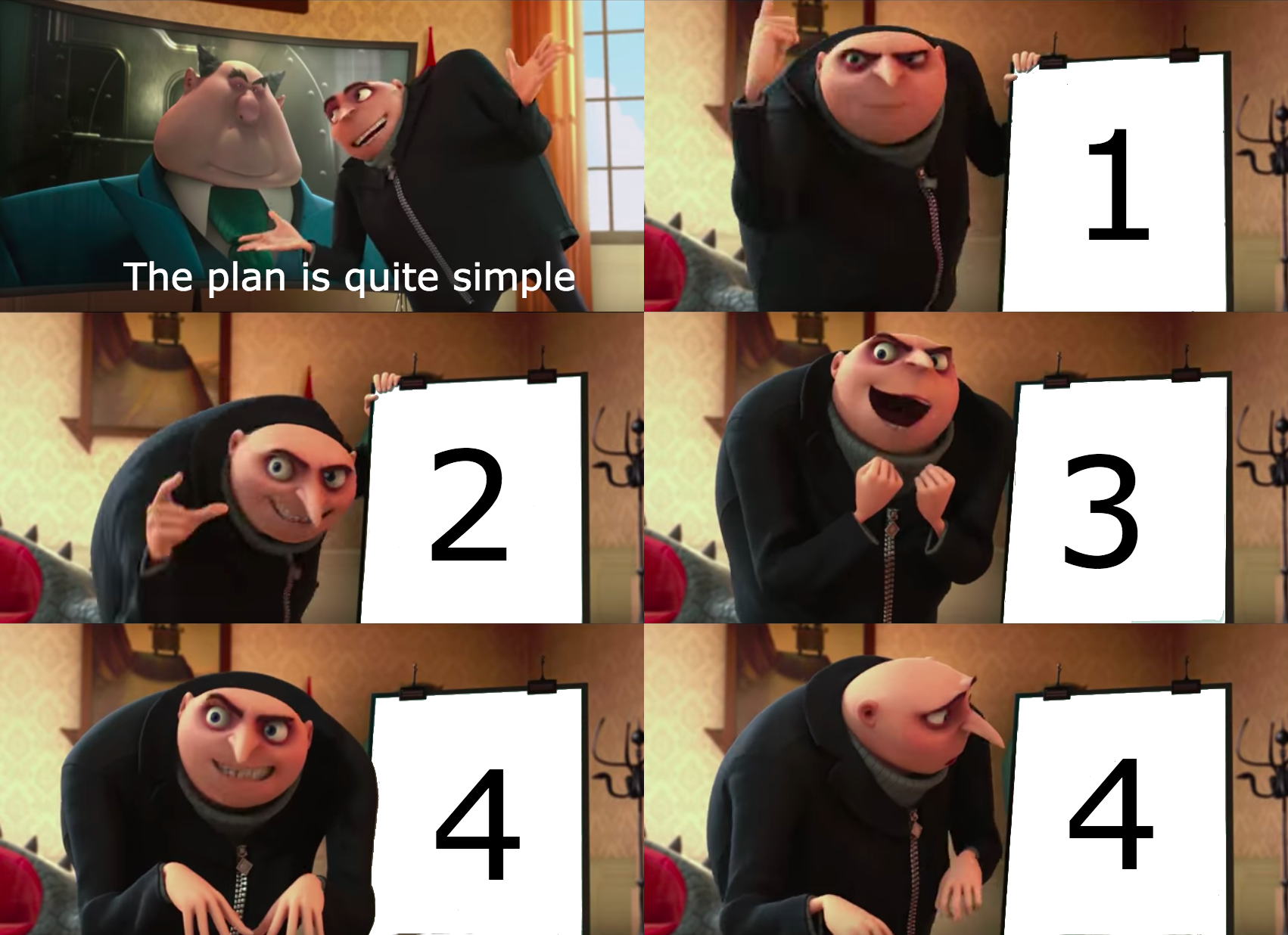 Gru in terms of Meme Generator - Imgflip