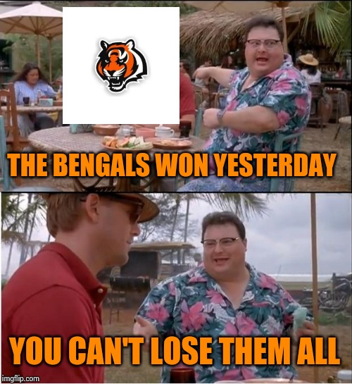 See Nobody Cares Meme | THE BENGALS WON YESTERDAY YOU CAN'T LOSE THEM ALL | image tagged in memes,see nobody cares | made w/ Imgflip meme maker