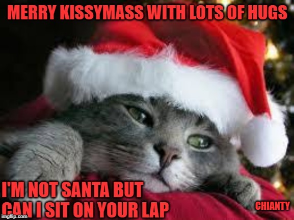 Kissymass | CHIANTY | image tagged in santa | made w/ Imgflip meme maker