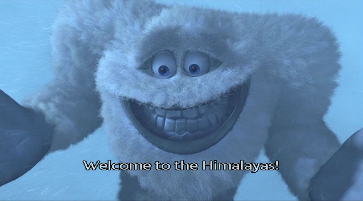 Welcome to the himalayas Blank Meme Template